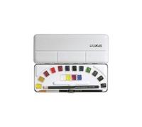Coffret aquarelle 16 1-2 godets lukas