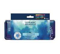 Coffret - Aquarelle Qualité Fine - Lefranc Bourgeois - 40 Demi-Godets