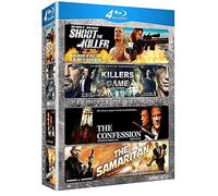 Coffret Assoiffés de vengeance : Shoot the Killer + Killers Game + The Confession + The Samaritan [Pack] [Blu-ray]