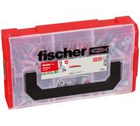 Fischer Assortiment de chevilles DuoPower – FIXtainer – 210 pièces