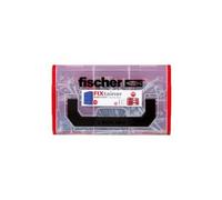 Fischer FIXtainer chevilles DUOPOWER bi‑matière avec vis – 60×6x30, 30×8x40, 15×10x50