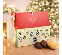 Coffret Assortiment Palets Vendéens de Noël | Biscuits saveurs zeste de citron et chocolat | Fabrication artisanale
