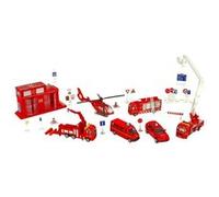 Coffret assortiment véhicules intervention secours de pompiers city G