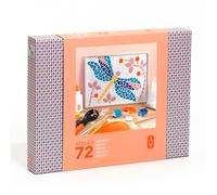 DJECO Atelier 72 Kit de mosaïque pour adultes avec plaquettes en céramique, outils et tutoriel vidéo, série AGA, métiers méditatifs