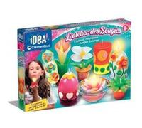 Coffret atelier des bougies formes differentes - kit studio fabrique bougies cire - activite creative fille 8 ans - set jouet et carte