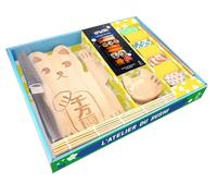 Hachette Pratique - Coffret Atelier du sushi - 1 couteau inox, 1 tapis sushis, planche bois