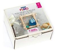 Coffret atelier modelage Bijoux pâte polymère en bois flotté Multicolore G