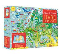 Coffret Atlas de l'Europe (Livre et puzzle)