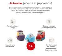 tonies Coffret Mes Premiers, en Voyage, Compatible Toniebox 1 & 2, Personnage Audio, boîte à Histoires Vendue séparément, 1 Ans et +