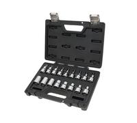 Beta 923 E/FTXC17 set 17 clés à douilles branchement 1/2'' TORX mâle femelle