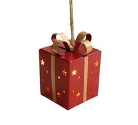 Coffret avec Étoile en Fer Ornement Artistique pour Arbre De Noël Ornement Élégant À Suspendre pour Le Nouvel an Accessoire Décoration Vacances Accessoire Célébration Festival