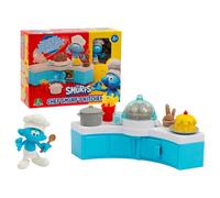 Coffret avec figurine Giochi Preziosi, Les Schtroumpfs (Cuisine du Schtroumpf)