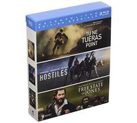 Coffret aventure 3 films : tu ne tueras point ; hostiles ; free states of jones [Blu-ray] [Pack]