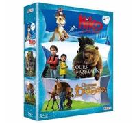 Coffret Aventure : Niko, le petit renne + L'Ours Montagne + Chasseurs de dragons - Pack - Blu-ray