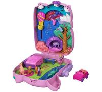 Polly Pocket Coffret Sac à Surprises Koala, Mini-Figurines Polly, Une Amie, 5 Animaux et Une Voiture, Accessoires Inclus, Jouet pour Enfant, GXC95