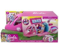 Coffret Avion de Reve Rose + Accessoires pour Barbie - vehicule poupée Mannequin - Voyage, Vacances - Set Jouet Fille avec Carte Tigre