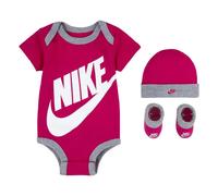 Coffret bÃ©bÃ© fille Nike Futura Logo Rose 0/6 mois