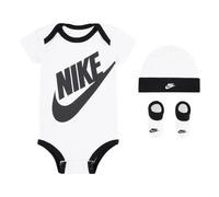 Nike Ensemble 3 pièces bonnet, body et chaussettes Vêtement de sport Blanc 6-12 mois