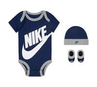 Coffret bÃ©bÃ© garÃ§on Nike Futura Logo Bleu 0/6 mois