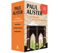 Paul Auster – La Musique de tous les hasards – Coffret 3 volumes – Actes Sud
