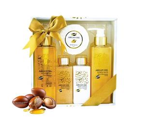 Coffret Bain Argan - Soin & Relaxation - Parfum Argan - Idée Cadeau Femme-Cadeau Fête - Evasion