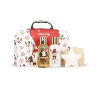 Coffret Bain - GLOSS - Warm & Cosy - 4 pièces - Gel Douche Nacré - Lait Corporel - Fleur Effervescente