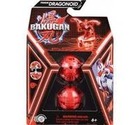 Coffret Bakugan Battle League : 1 Boule Rouge Dragonoid + 1 Carte Tigre Offerte - Set Garçon