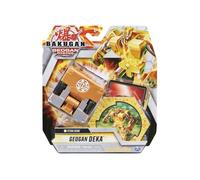 Coffret Bakugan Geogan Rising - Pack Deka Cube Titan King Brune - Jumbo - Boule - Figurine - Série 3 - Jouet Garcon