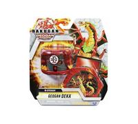 Coffret Bakugan Geogan Rising - Pack Deka Cylindre Viperagon Rouge - Jumbo - Boule - Figurine - Série 3 - Jouet Garcon