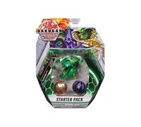 Coffret Bakugan - Pack De Démarrage Apophix Ultra Crakanoid Spear Fin : 3 Boules (brune, Noire, verte) - Set