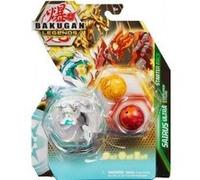 Coffret pour Bakugan - Pack de démarrage sairus Ultra auxillataur Cycloid : 3 Boules (Blanche jauen Rouge) - Set Evolutions Serie 4 + 1 Carte Tigre