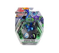 Coffret Bakugan - Pack De Démarrage Serpillious Ultra Auratoa Ninjiton : 3 Boules (Bleu, Blanche, Noire) - Set