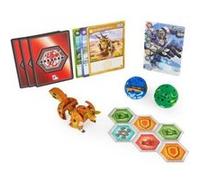 Coffret Bakugan - Pack De Démarrage Toronoid Ultra Jettra Auratoa : 3 Boules (brune, Bleu, verte) - Set Geogan