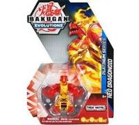 Coffret Bakugan - Pack Evolutions Neo Dragonoid : Boule Rouge Figurine - Platinum Série 4 - Set Jouet Garçon et 1 Carte Animaux