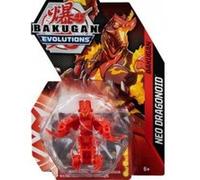 Coffret bakugan - pack evolutions neo dragonoid : boule rouge figurine - série 4 - jouet garcon Rouge