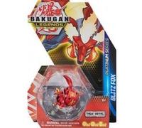 Coffret Bakugan - Pack Legends Blitz Fox : Boule Rouge Figurine - Platinum Série 4 - Set Jouet Garçon Et Carte Animal