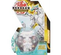 Coffret bakugan - pack legends dragonoid : boule blanche transparente figurine - nova série 4 - set jouet garçon et carte animal