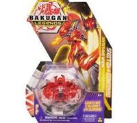 Coffret bakugan - pack legends dragonoid x nillious : boule rouge transparente figurine - nova série 4 - set jouet garçon et carte animal Rouge