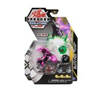 Coffret Bakugan - Pack Platinum Power Up : Blitz Fox Nano Riptide Nano Fury : 3 Boules - Set Evolutions Serie 4