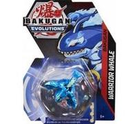 Coffret bakugan - pack warrior whale : boule bleue figurine - set evolutions serie 4 + 1 carte tigre