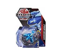 Coffret Bakugan - Pack Warrior Whale : Boule Bleue Figurine - Set Evolutions Serie 4 + 1 Carte Tigre