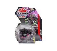 Coffret Bakugan - Pack Wrath : Boule Noire Figurine - Set Evolutions Serie 4 Et 1 Carte Tigre