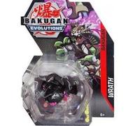 Coffret bakugan - pack wrath : boule noire figurine - set evolutions serie 4 et 1 carte tigre