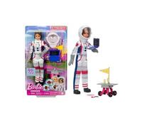 Barbie Coffret Astronaute 65ème Anniversaire – Poupée brune, 10 accessoires – HRG45