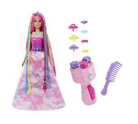 Coffret Barbie - BARBIE - Dreamtopia - Coiffures féeriques - Rose - 3 à 10 ans