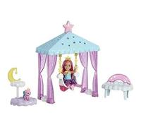Coffret Barbie La Tête dans les Étoiles avec Poupée Chelsea et Figurine