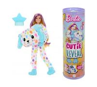 Coffret Barbie Cutie Reveal - Poupee Fashion avec Costume peluche Dalmatiens 10 surprises - Nouveaute - Set Jouet Fille + Carte Animal