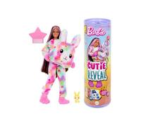 Coffret Barbie Cutie Reveal - Poupee Fashion avec Costume peluche Lapin 10 surprises - Nouveaute - Set Jouet Fille + Carte Animal