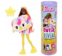 Coffret Barbie Cutie Reveal - Poupee Fashion avec Costume peluche Pingouin 10 surprises - Nouveaute - Set Jouet Fille + Carte Animal