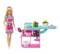 Barbie – Poupée mannequin – Coffret Fleuriste – Dès 3 ans